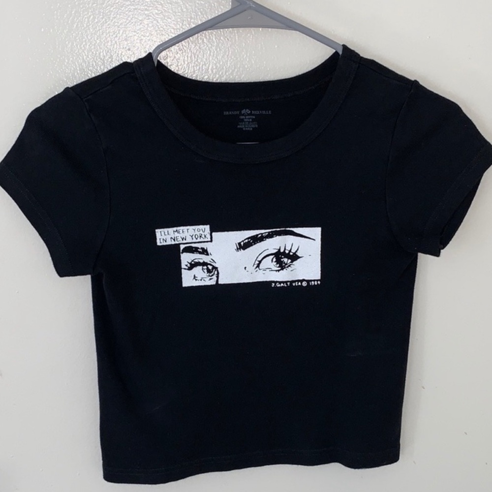 Brandy Melville I’ll Meet You In New York Top